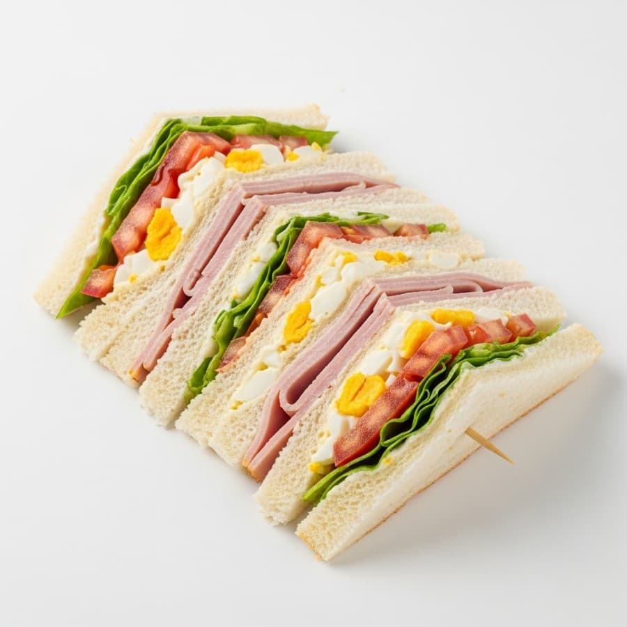 Ham & Egg Club Sandwich
