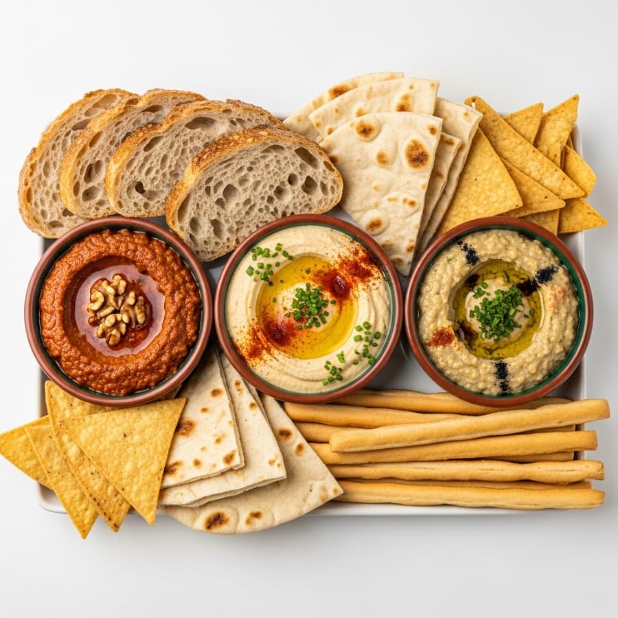 Lebanese Breads & Dips