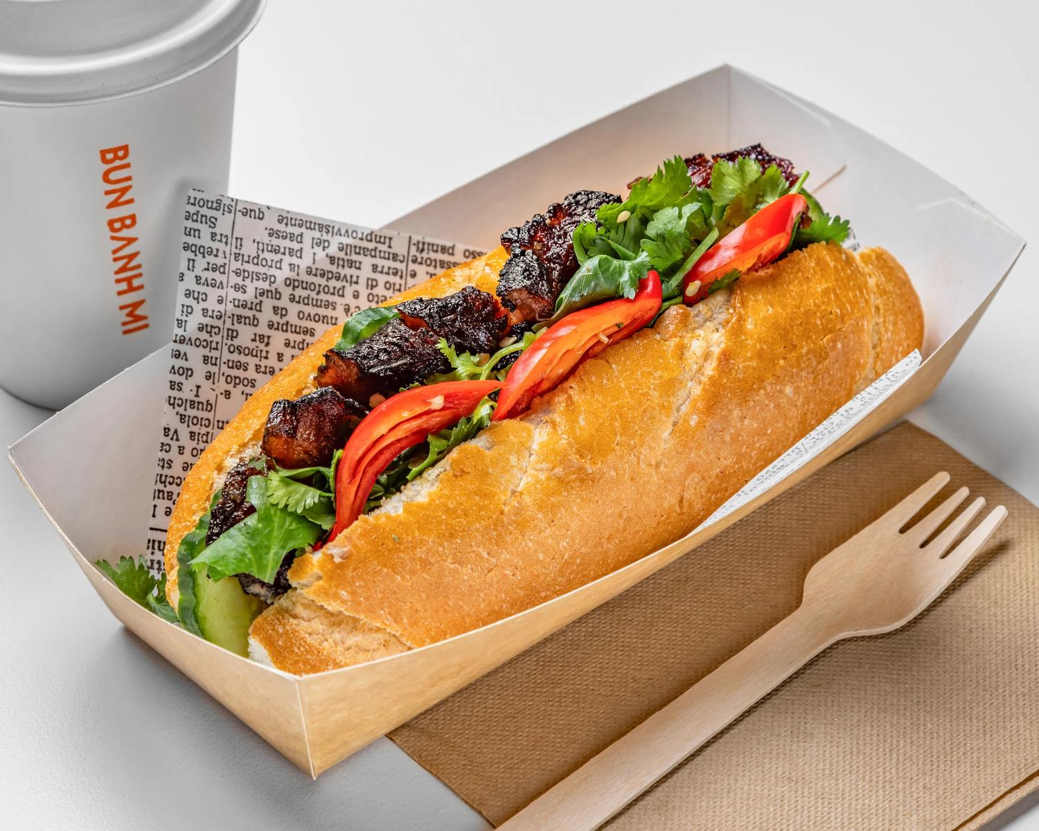 KL Char Siu Pork Bánh Mì
