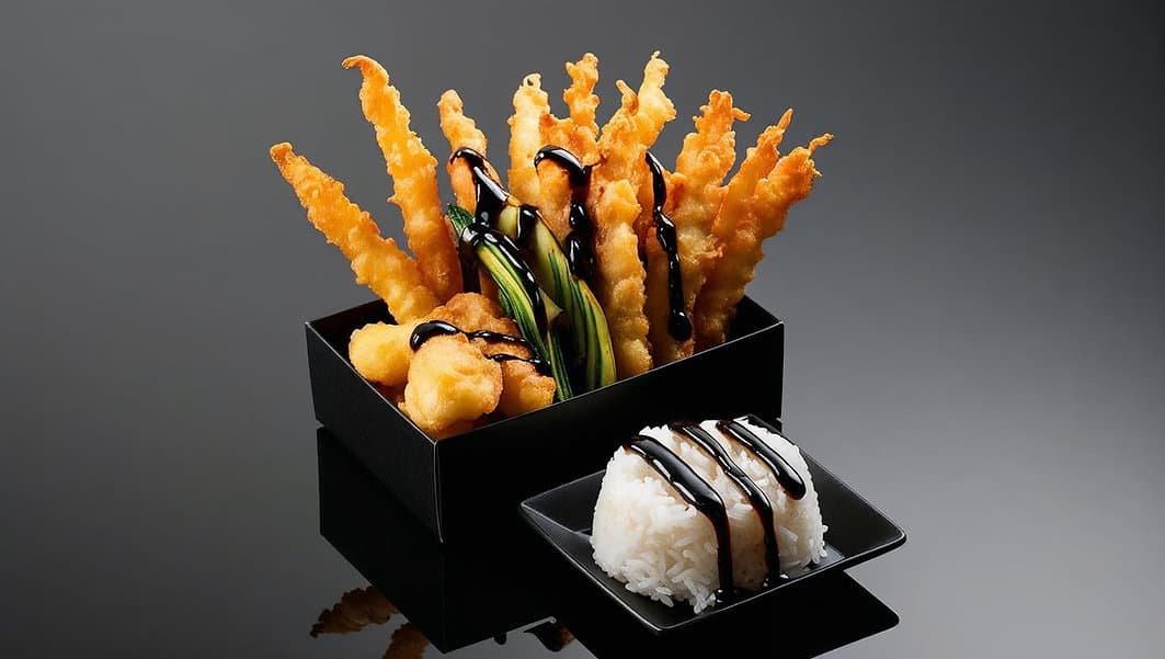 Vegetable Tempura Bento Box