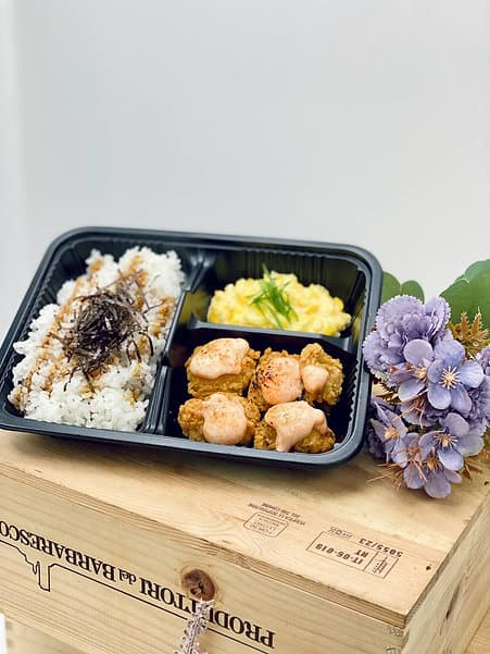 Mentaiko Chicken Karaage Bento Box