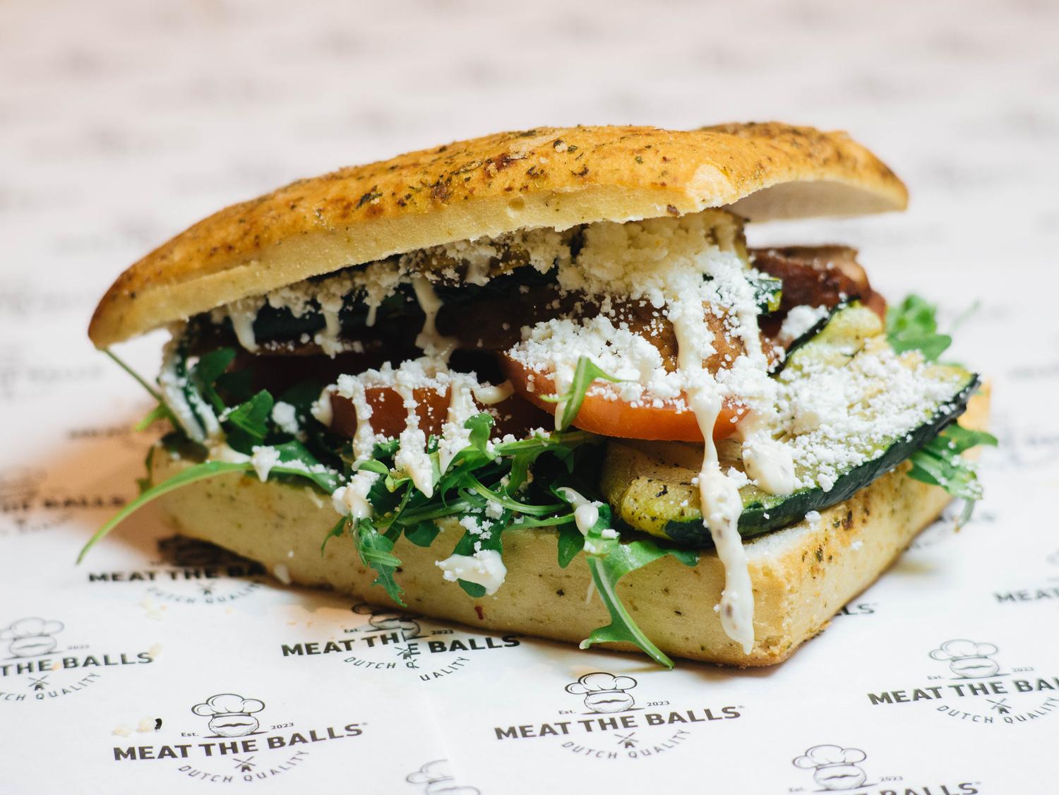 Meatball Focaccia