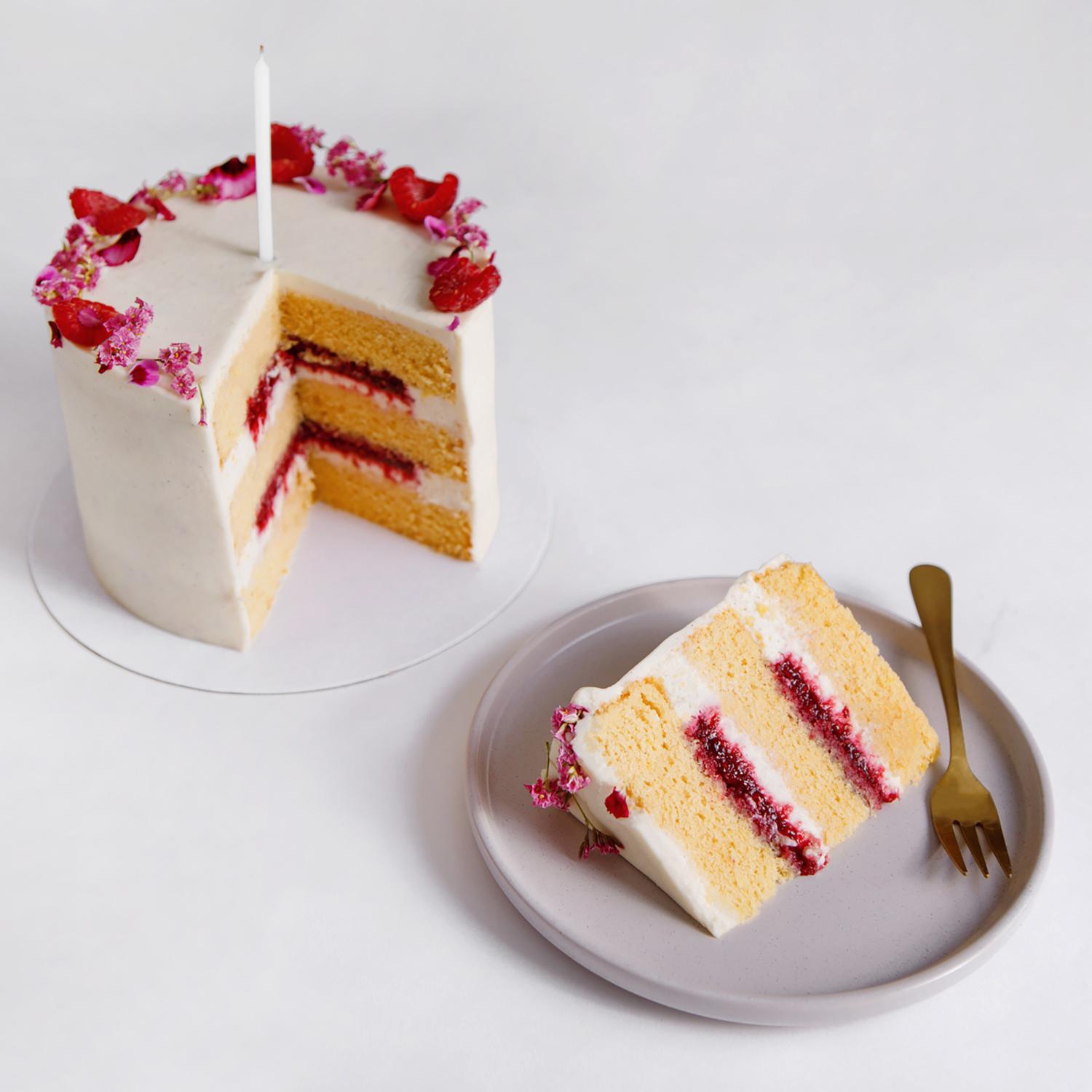 Vanilla Celebration Cake 