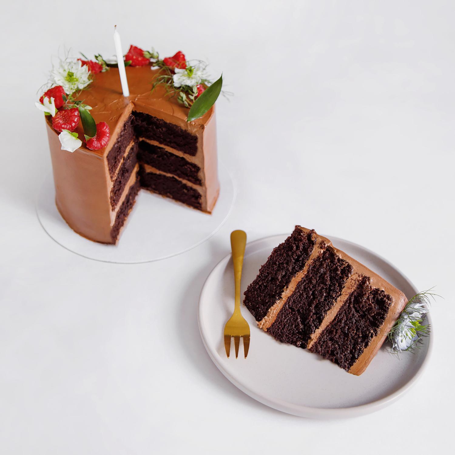 Double Chocolate Celebration Cake