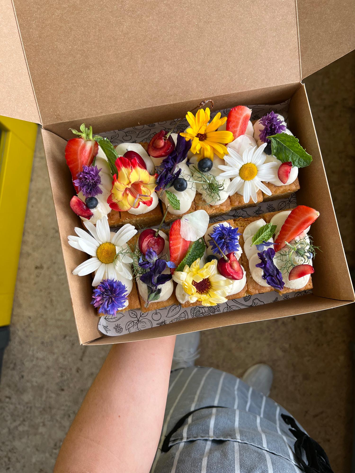 Pride Rainbow Little Cakes - Box of 12
