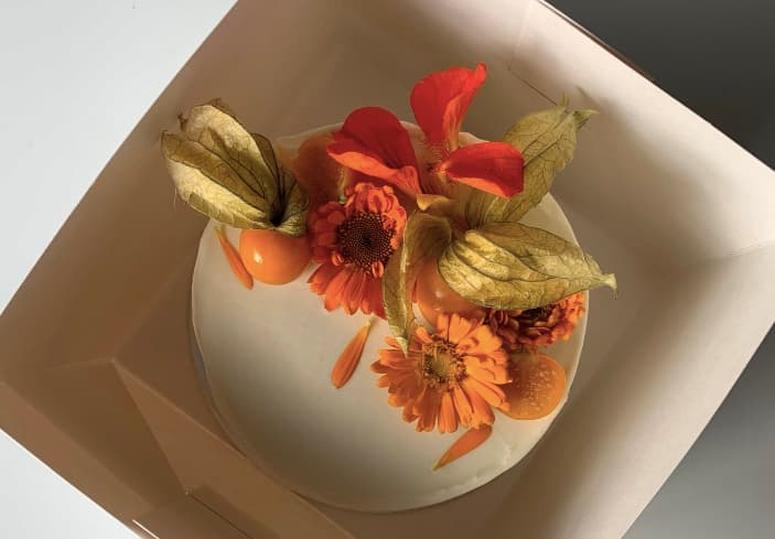 Vegan Pumpkin Spice Celebration Cake