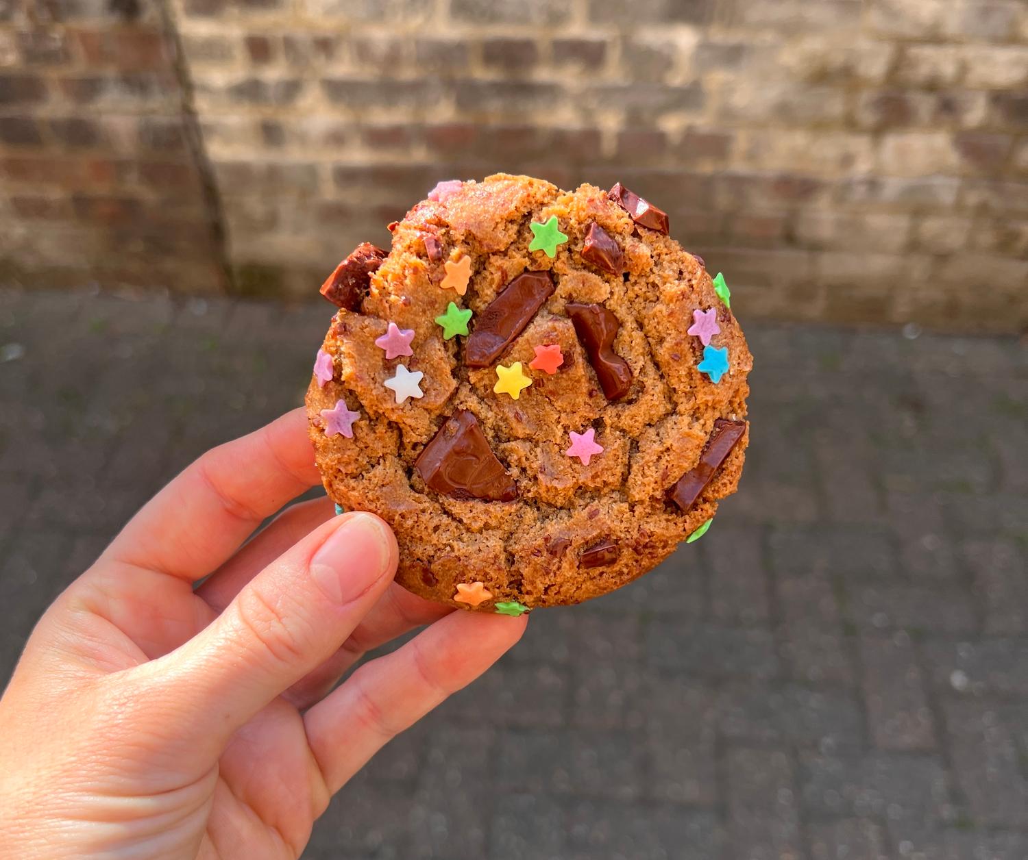 Rainbow Star Sprinkle Cookies - Box of 16