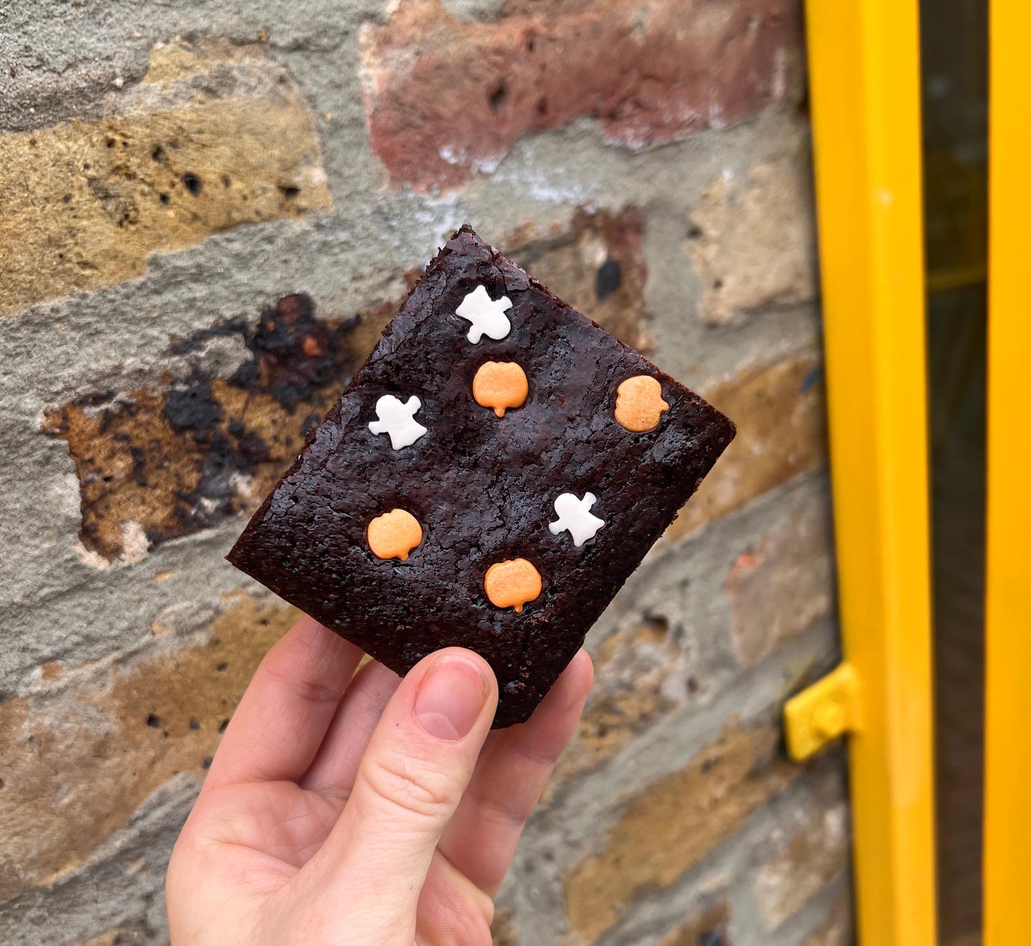 Spooky Sprinkle Brownies