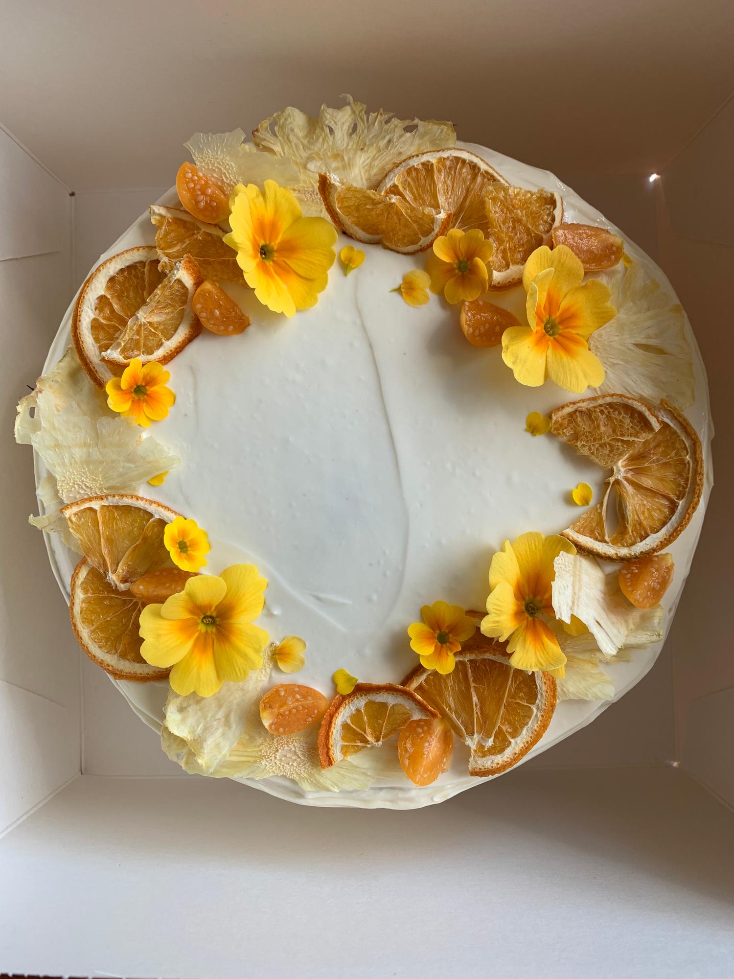 Sicilian Lemon Celebration Cake 