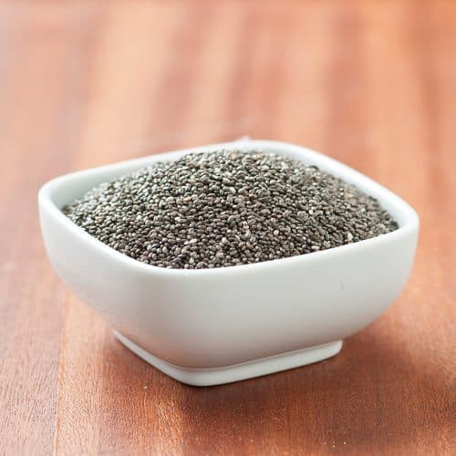 Organic Black Chia Seeds, 20g