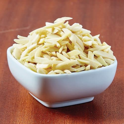 Almond Blanched Slivered/Strips, 1kg