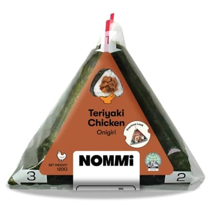 Nommi Teriyaki Chicken Onigiri 120G