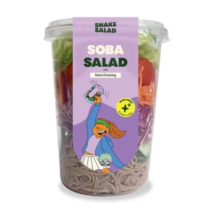 Shake Salad Soba Salad with Soba Dressing 300G