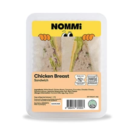 Nomzy Chicken Breast Sandwich 178G
