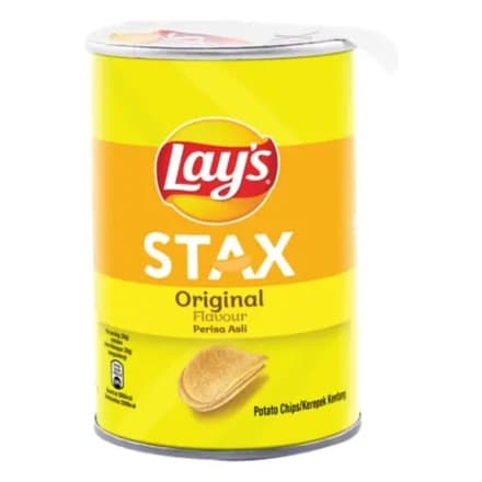 Lay's Stax Original Potato Chips 38G
