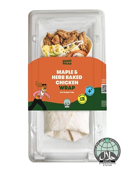 Shake Salad Maple & Herb Baked Chicken