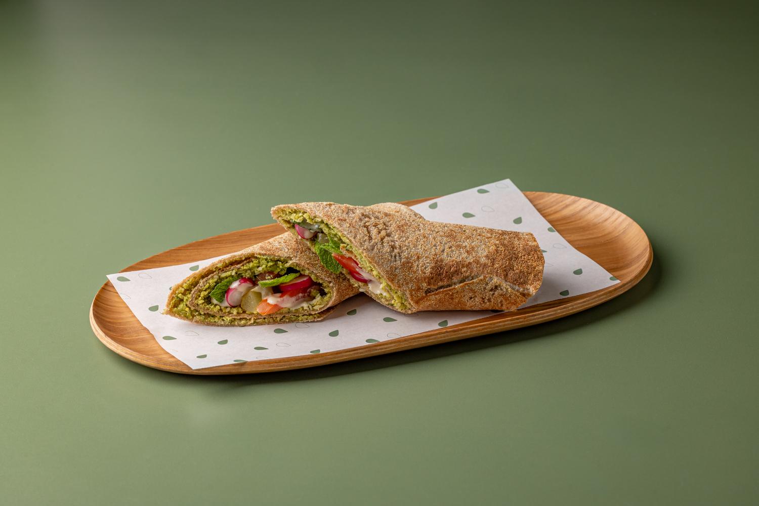 ⁠Falafel Wrap