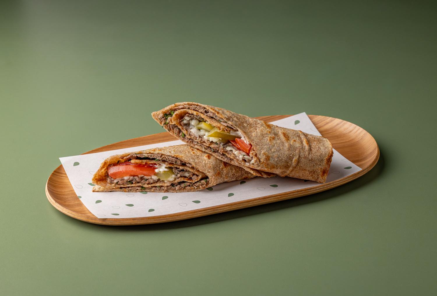 Kafta & Cheese Wrap