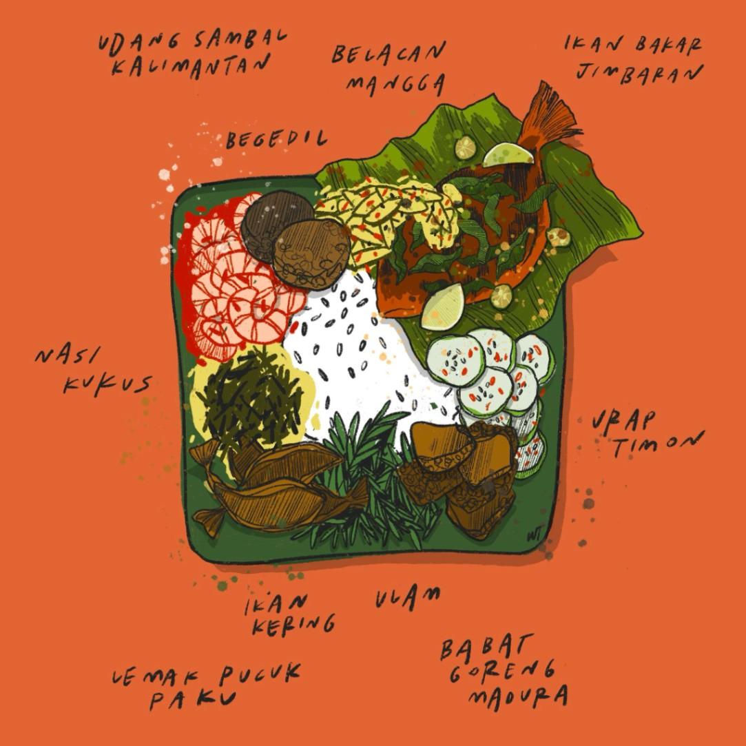 Nasi Mangkreng Ikan Bakar Package 2