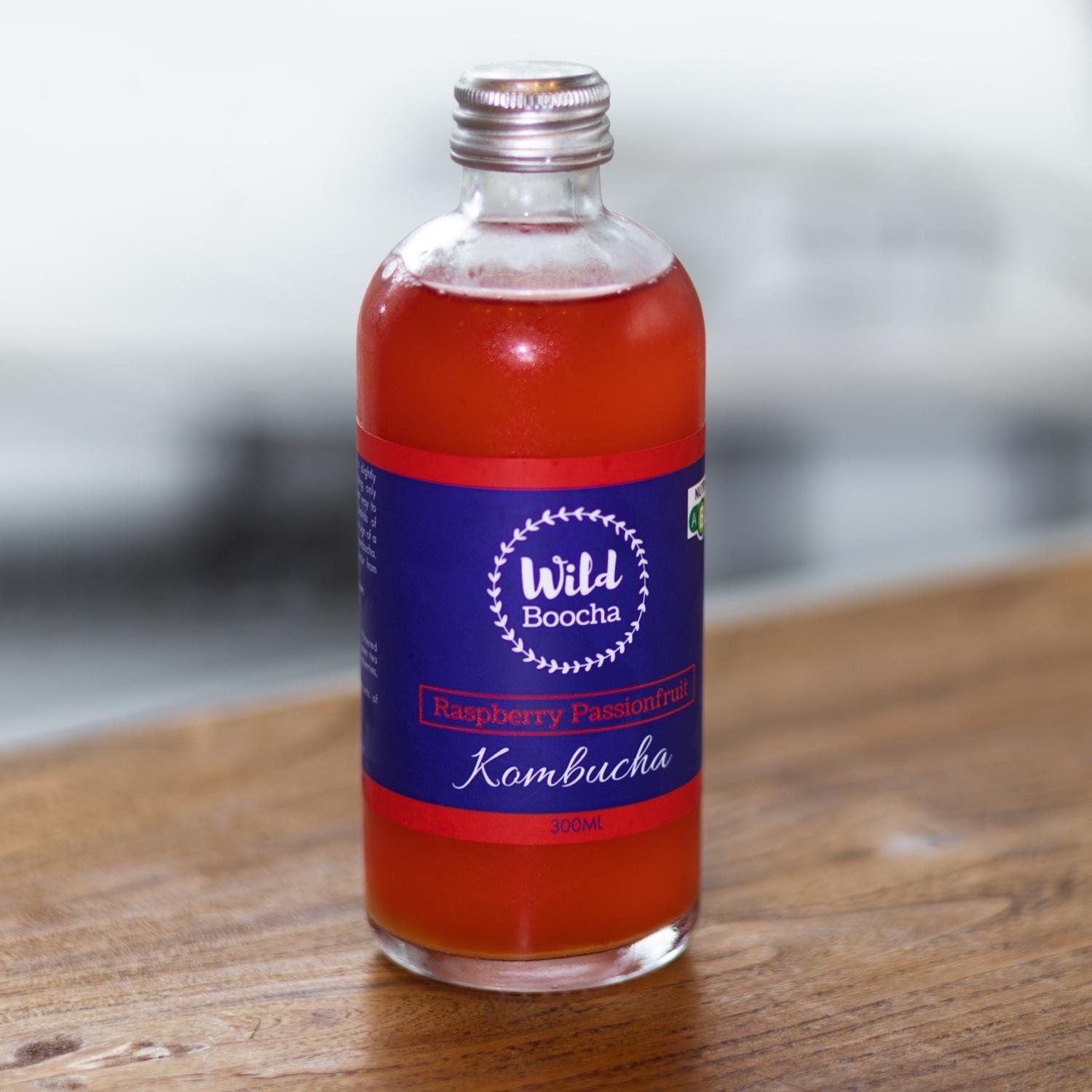 Kombucha; Raspberry Passionfruit