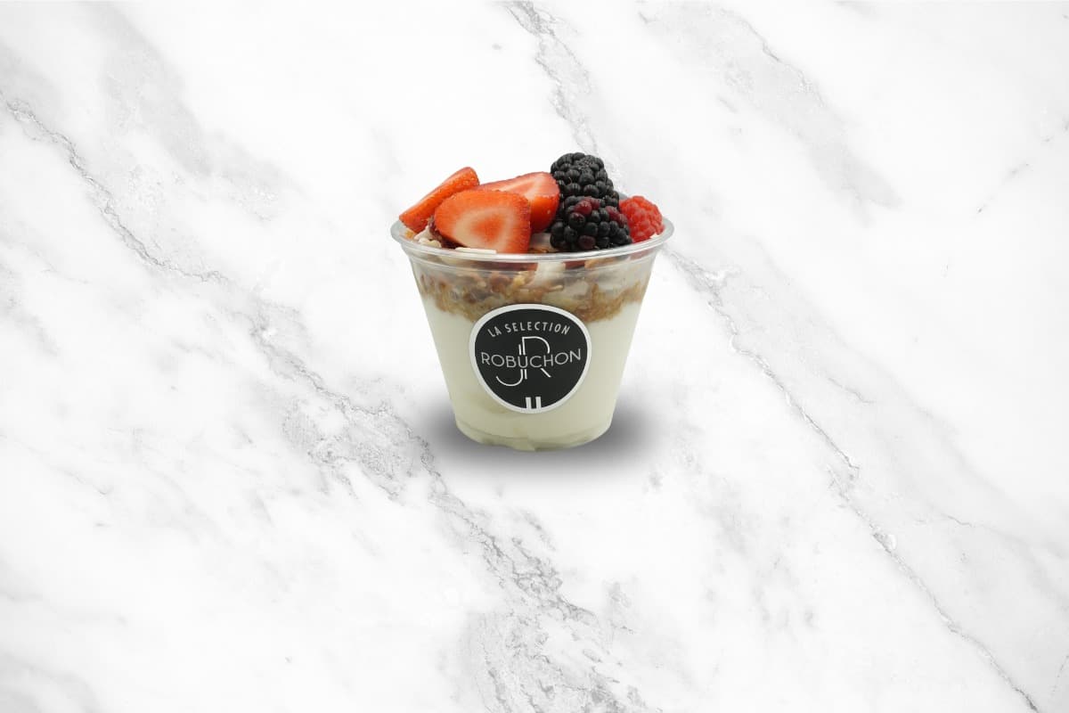 Greek yogurt & homemade GF granola pot