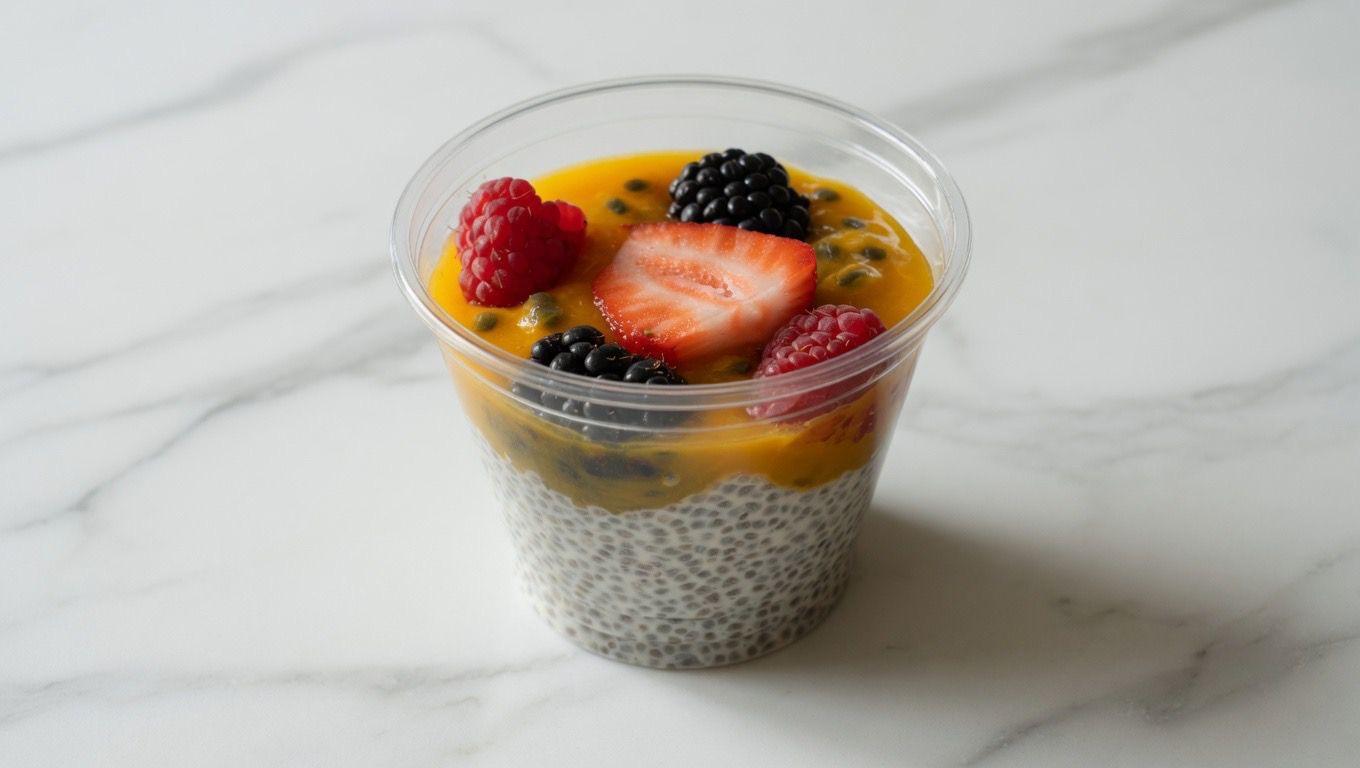 Vegan chia seed pudding