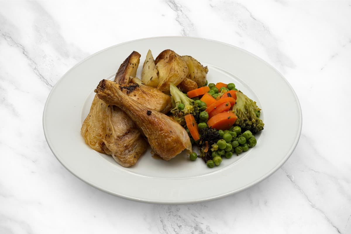 Small roast chicken box