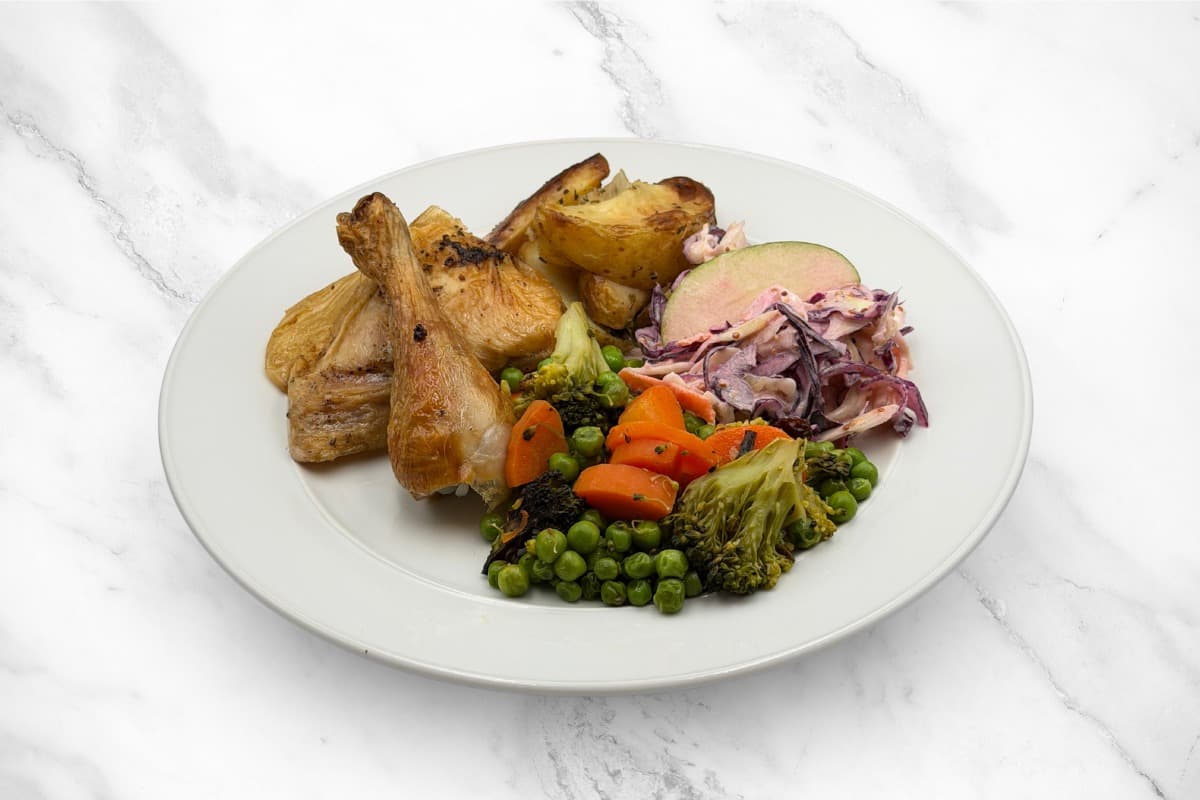 Large roasted chicken box