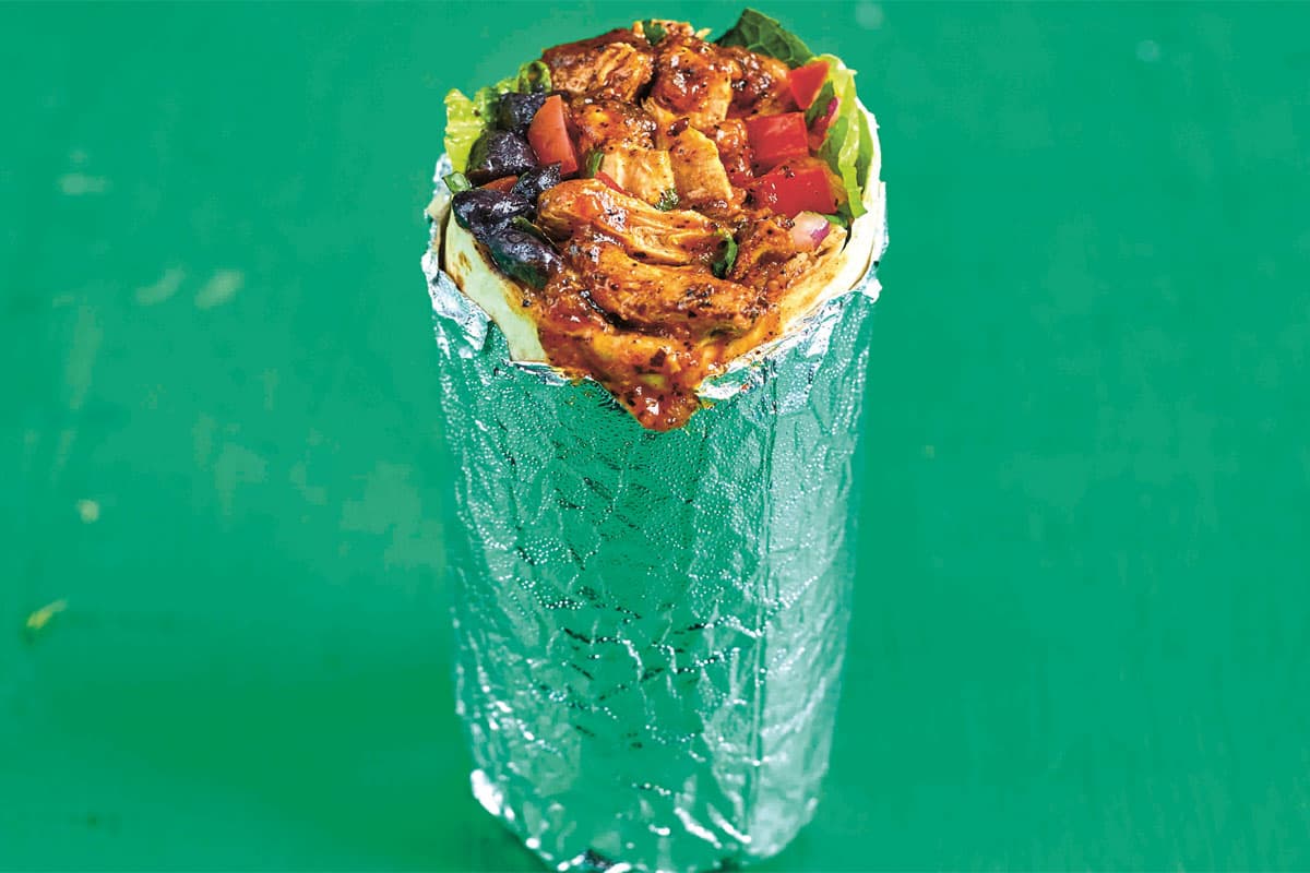 THIS Isn’t Chicken Burrito