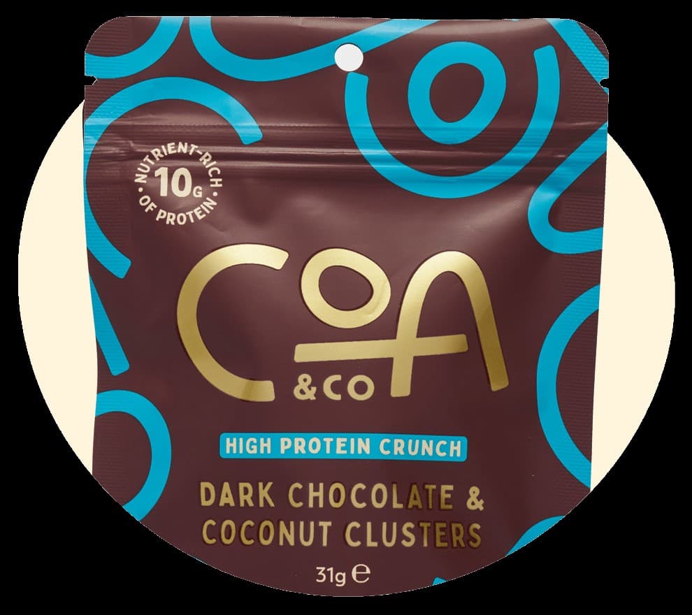 Dark Chocolate and Coconut Clusters