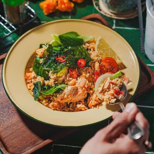 Chilli Basil Fried Rice