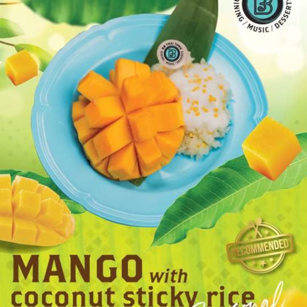 Mango with Coconut Sticky Rice