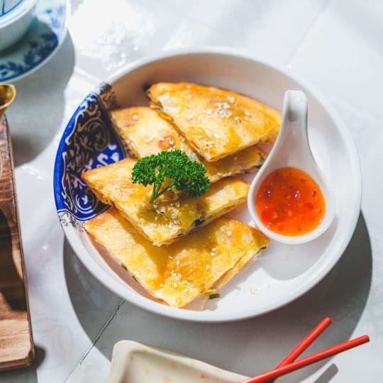 Shallot Pancake (4 Pieces)