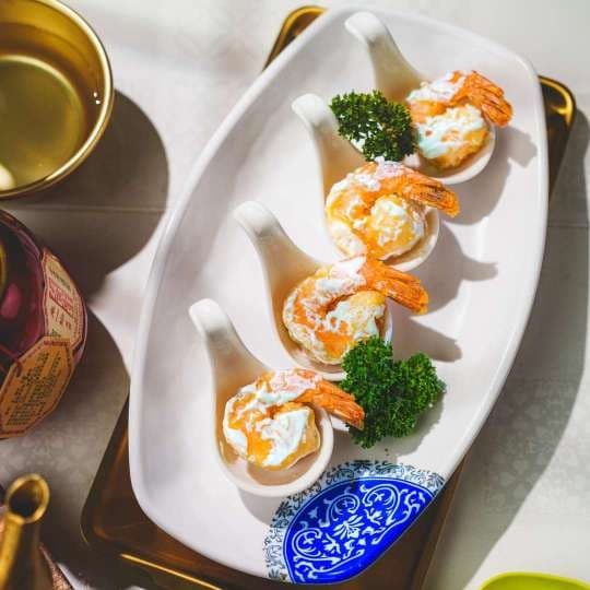 Crispy Prawn with Wasabi Mayo (4 Pieces)