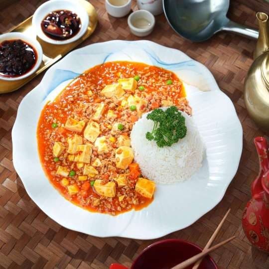 Ma Po Tofu with Rice