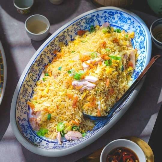 Fried Rice with Salted Fish & Chicken