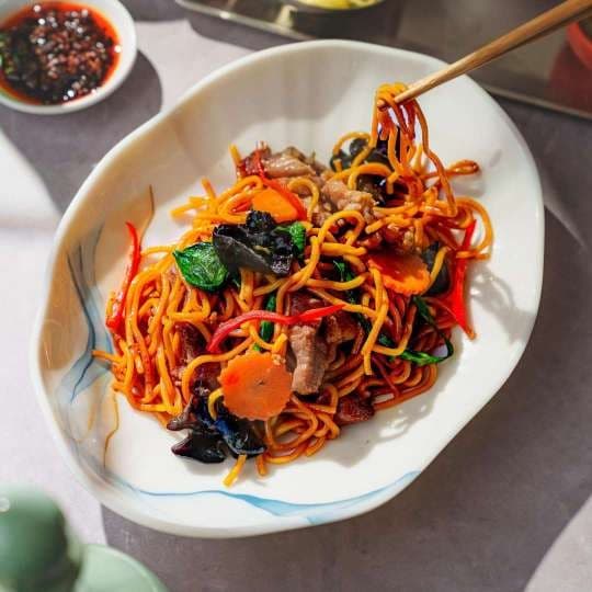 Fried Hokkien Noodles