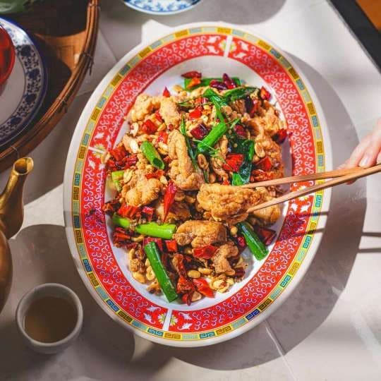 Fried Chicken with Szechuan Chilli