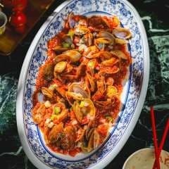 Pipis with XO Sauce