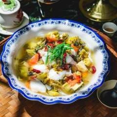 Szechuan Fish Fillet with Pickle Mustard