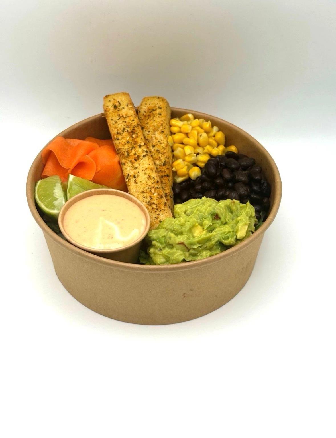 Chipotle Tofu Lime Salad