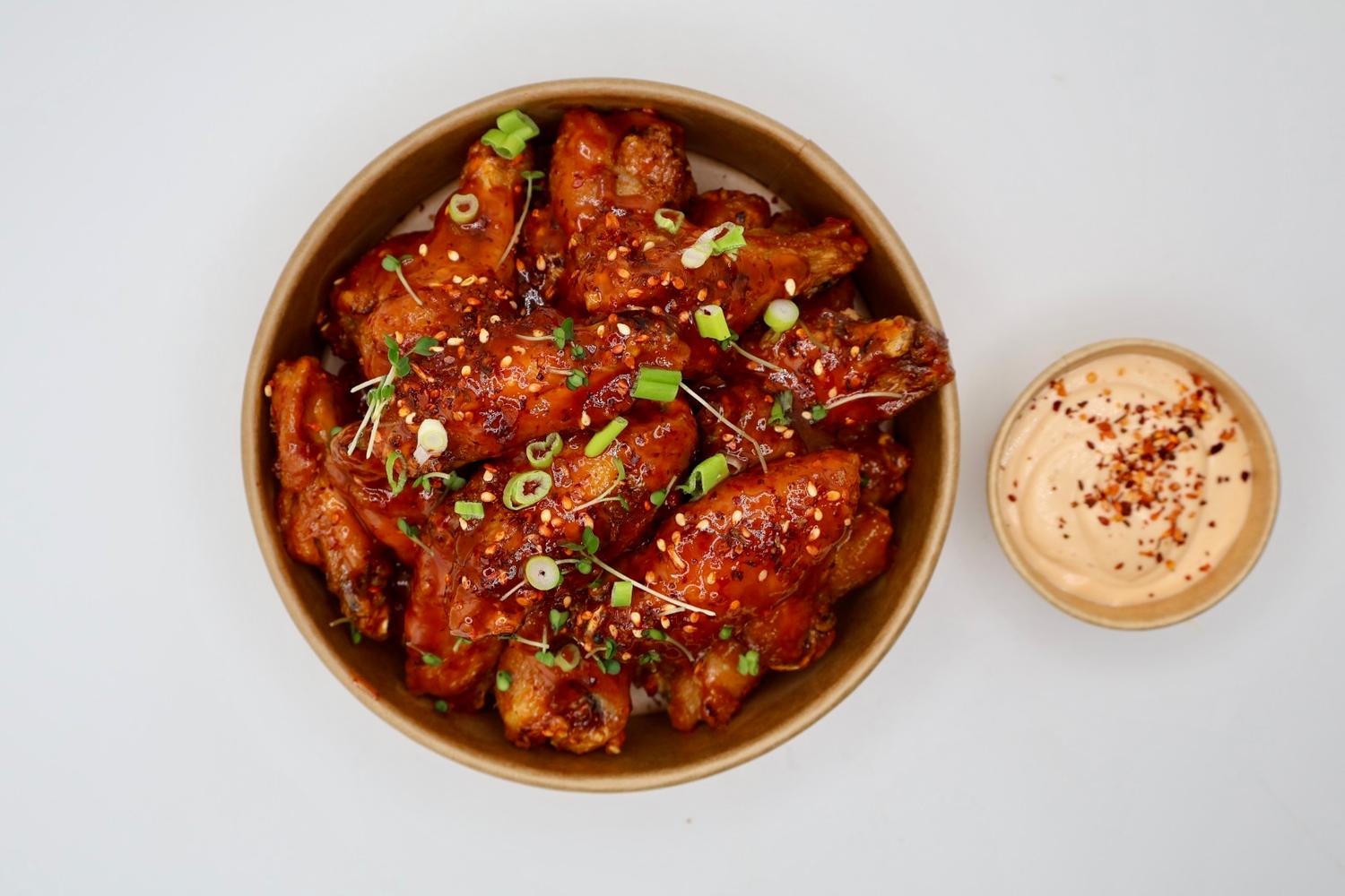 Korean Red Chilli & Ginger Wings