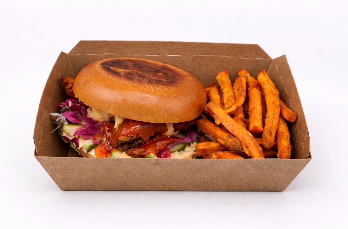 Korean Chicken Burger