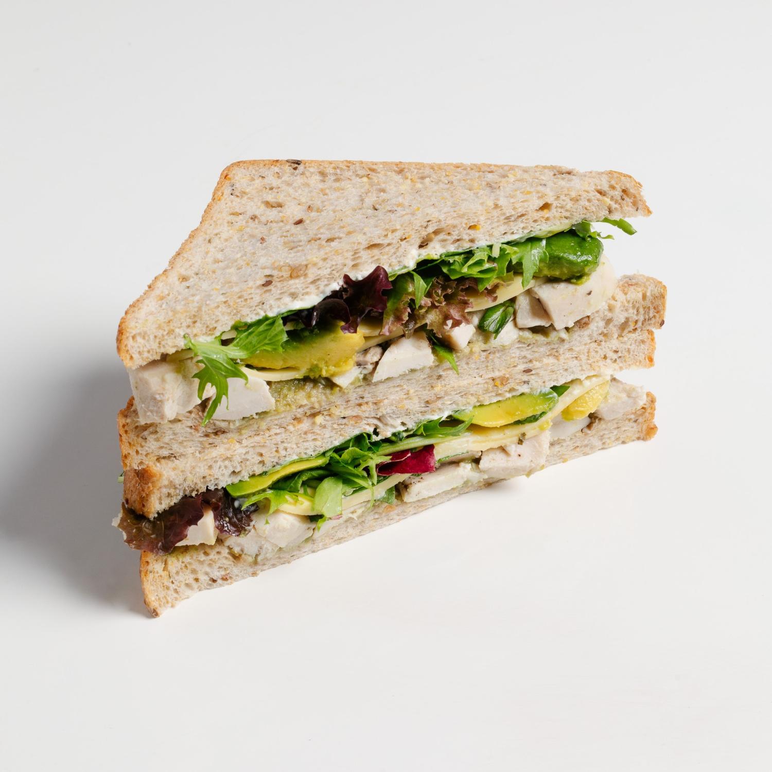 Dairy Free Chicken Avocado Sarnie