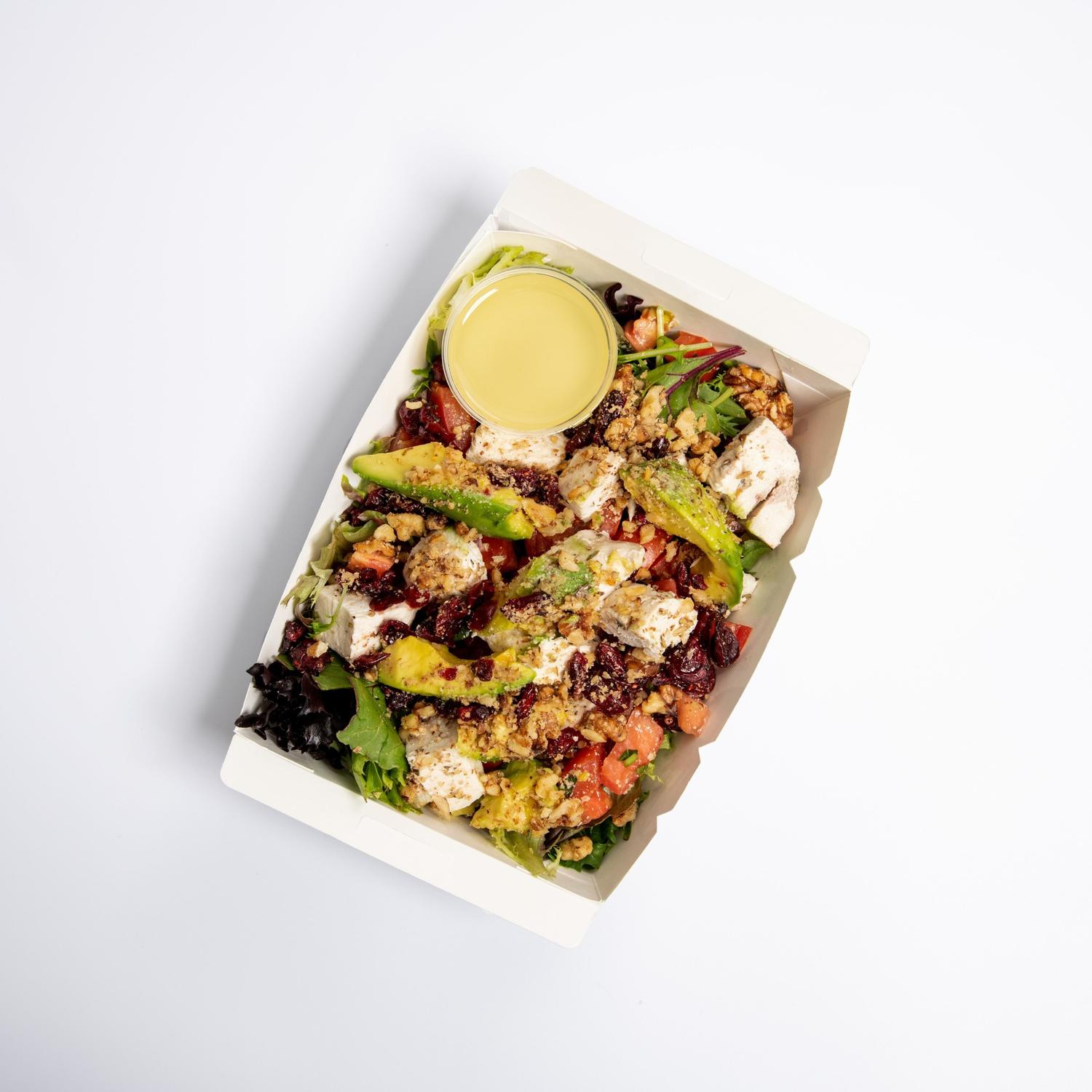 Chicken, Cranberry & Avocado Salad