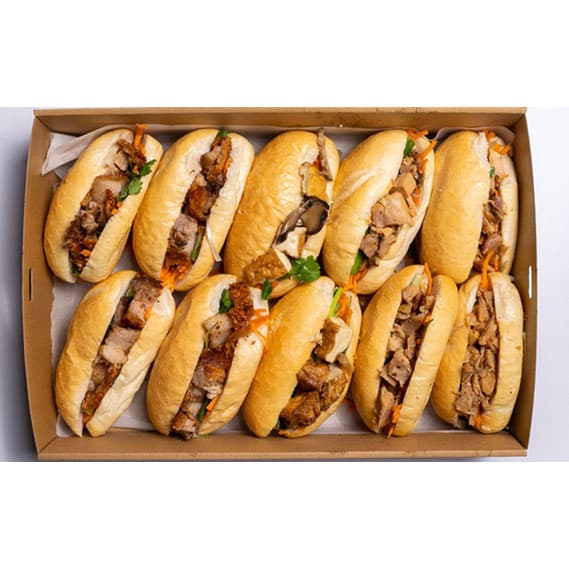 Mini Banh Mi Platter (Box of 10)