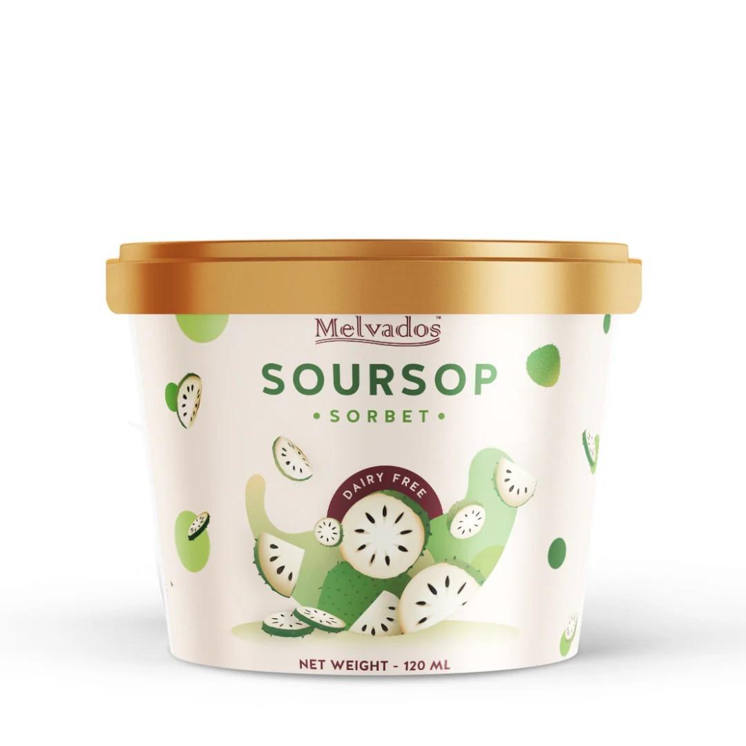 Soursop Sorbet (Vegan), 120ml