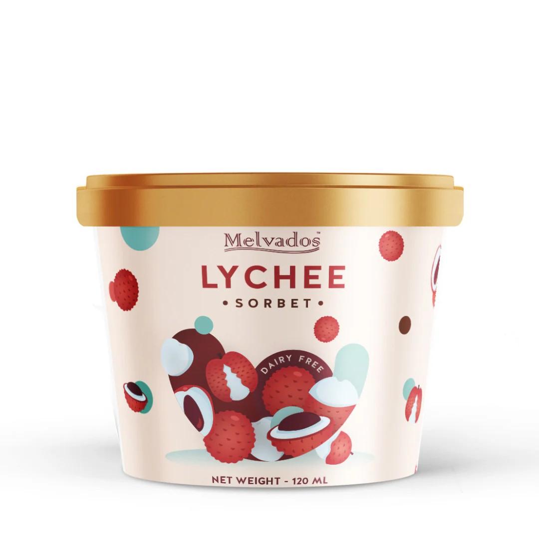 Lychee Sorbet (Vegan)