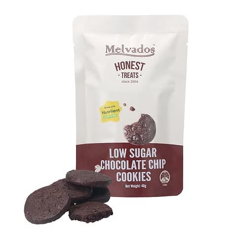 Low Sugar Chocolate Chip Cookies, 40g