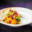 Mango-Avo chickpea chaat
